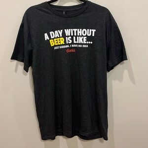 Techstyles Coors Men’s Beer T- Shirt